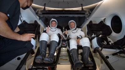 Astronauterna Robert Behnken och Douglas Hurley